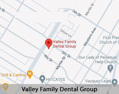 Map image for Kid Friendly Dentist in Downey, CA